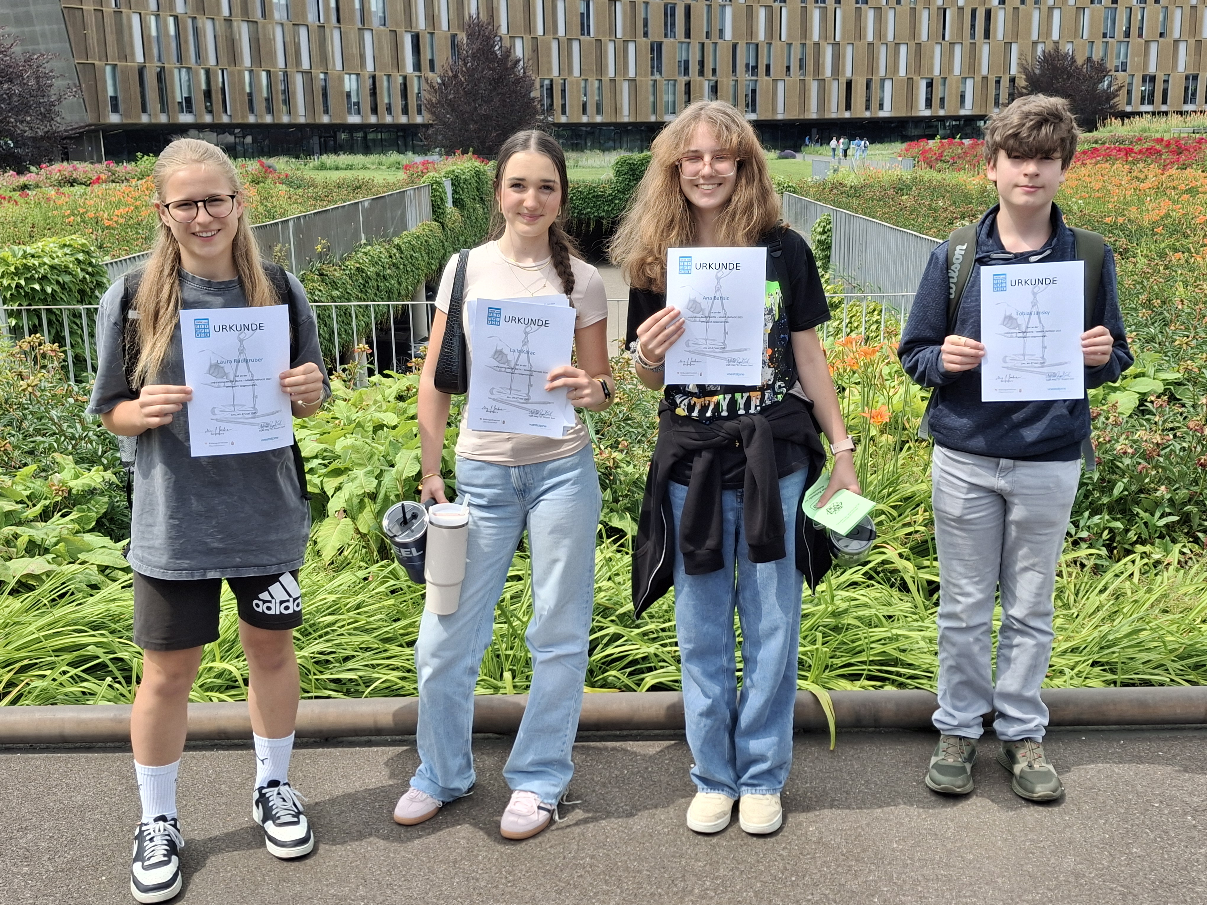 Mathematik-Miniolympiade in Linz